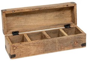 Кутия за съхранение на чай atmosphera Naim, 32cm, Манго