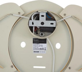 Детска стенна лампа бежова с LED 3-степенно димиране - Ellie the Elephant