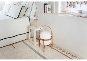 Син и кремав ръчно изработен памучен килим подходящ за пране 140x200 cm Lanes Vintage Blue – Lorena Canals