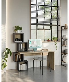 Работна маса от декор от дъб 60x154 cm Cubik – Marckeric