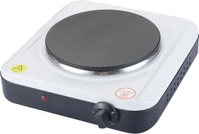 Котлон Rosberg R51445KR, 1500W, 18.5 см, Ръчно управление, 4 степени, Бял