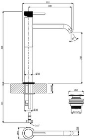 Кран за мивка Vicario Industrial Up-Inox