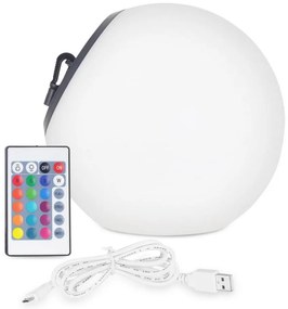Top Light BALL RGB RC - LED RGB соларна лампа, димер, LED/1,2W/3,7V IP44