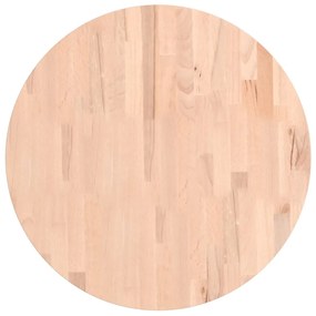 355909 vidaXL Плот за маса Ø60x1,5 см кръгъл масивен бук
