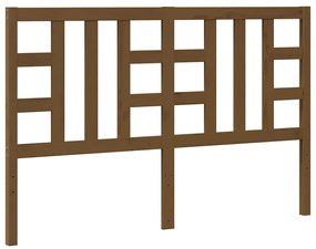 817853 vidaXL Горна табла за легло, меденокафява, 166x4x100 см, бор масив