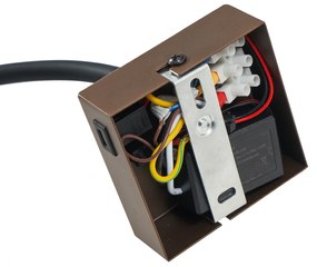 Модерна бронзова стенна лампа с USB-C порт - Gosna