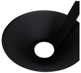 Черна LED затъмняваща се настолна лампа (височина 31 cm) Muri – Hübsch