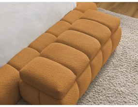 Пейка от букле в цвят жълта охра – Bobochic Paris