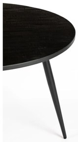 Кръгла маса за хранене от тиково дърво ø 110 cm Mo - White Label