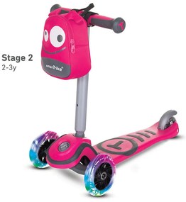 Детски скутер smarTrike Т1, розов