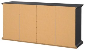 Сив нисък скрин 183x87 cm Paris – Tvilum