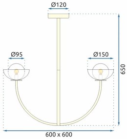 Плафон APP1200-CP