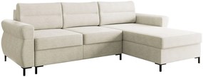 Ъглов диван Mormi-Кремав