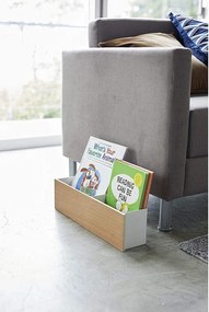 Бял/в естествен цвят метален органайзер за канцеларски материали Rin – YAMAZAKI