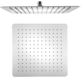 Душ глава от неръждаема стомана в лъскаво сребристо Slim – Sapho