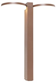 Стойка за външна лампа ръждиво кафява 50 см с LED 2-светлина IP44 - Esmee