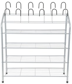 Четириетажна етажерка за обувки с удължител - Compactor