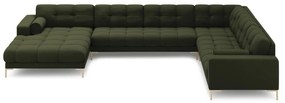 Зелен ъглов диван (десен ъгъл) Bali – Cosmopolitan Design