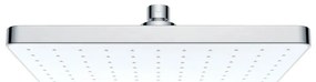 WENKO 24001100 - Душ глава AUTOMATIC CLEANING 25x17 см гланц хром/бял