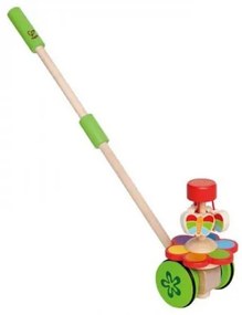 Hape - Дървена играчка за бутане - Танцуваща пеперуда