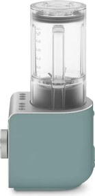 Блендер Smeg Collezione BLC02EGMEU, 1400W, 1.5 л, 22000 об/мин, 5 програми, 9 скорости, Трошене на лед, Неръждаема стомана, Изумрудено зелен/Инокс
