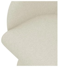 Кремав тапициран трапезен стол Kanoa – Makamii