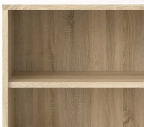 Модулен шкаф за книги в дъбов декор в естествен цвят 89x113 cm Prima - Tvilum