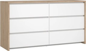 Бял скрин 157x84x48 cm Next – Tvilum