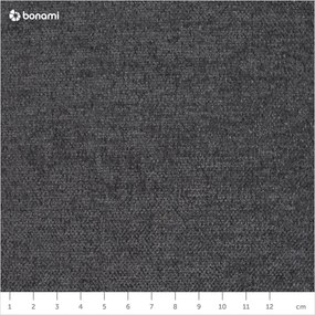 Тъмно сив ъглов разтегателен диван десен ъгъл Scandic Lagom - Miuform