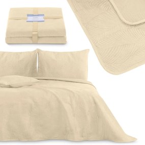 Бежово покривало за легло 240x260 cm Palsha – Restilo
