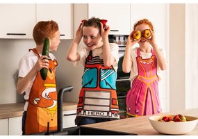 Детска престилка, изработена от рециклиран памук Honey - Tiseco Home Studio