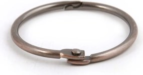 Пръстени за душ завеси в комплект от 12 бр. в меден цвят Ringo Small – Spirella