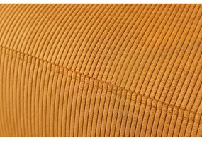 Кадифен ъглов диван в цвят жълта охра Enjoy – Bobochic Paris