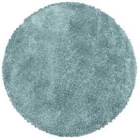 Син кръгъл килим ø 160 cm Fluffy – Ayyildiz Carpets
