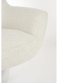 Бяло кресло Yuki – White Label