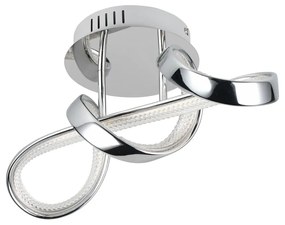 LED стенна лампа в сребристо Padua - Trio