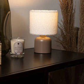 Настолна лампа atmosphera Bona, Букле, 22 cm - Кафяв