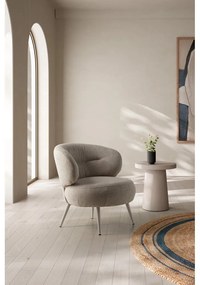 Бежово кресло Liva – MOME