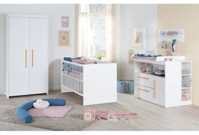 Бял детски гардероб 96x190x50 cm Lilo – Roba