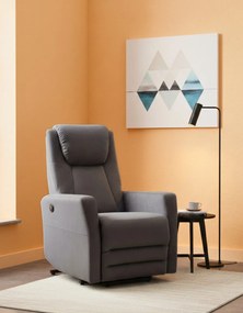 Фотьойл Adonis Velvet-Сив