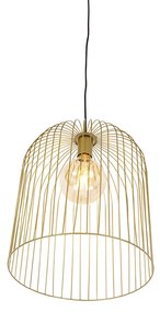 Дизайнерски висящ аплик златен - Wire Knock