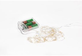 Светлинна верига с LED крушки, работеща на батерии, 60 лампички - Bonami Essentials