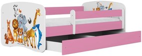 Детско легло Babydreams Cartoon-Roz-160 x 80-Animals