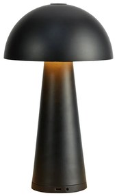 Черна настолна LED лампа (височина 26,5 см) Fungi - Markslöjd