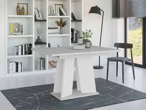 Маса Mufo разтегателен -Сив-Бял