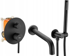 Смесител за вана Rea Lungo Black + BOX