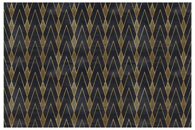 Декоративен тапет за мебели в черно и златно Ragnar - Ambiance