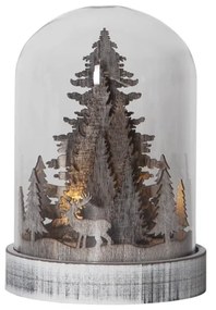 Кафява коледна светлинна украса ø 12,5 cm Kupol – Star Trading