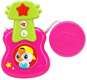 Hola - Бебешка музикална китара с щипка за закачане