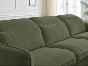 Зелен ъглов диван Achille – Bobochic Paris